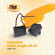 Capacitor fan box capacitor 2 uf 2uf