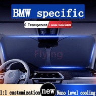 BMW ix1 ix2 ix3 i4 sun visor Car Front Window Sunshade Cover Car sunshade umbrella UV protection Ins