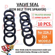 10PCS Valve Seal Gaskets Repair Rubbers Oring for Belt Type Power Sprayer Pressure Washer Compatible with Kawasaki 22A 25A Models