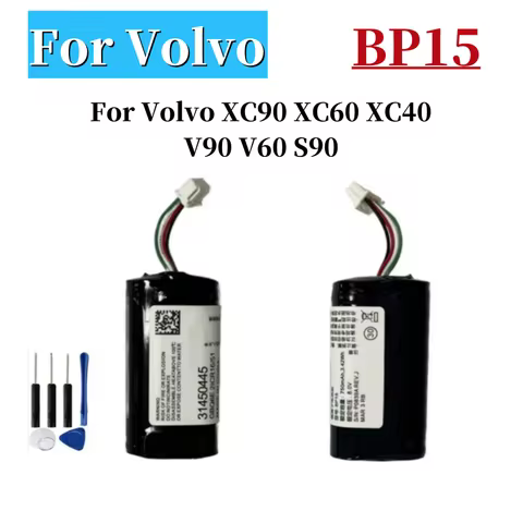 NEW 8V 750mAh 31450445 GBQ6E BP15 Battery for Volvo XC90 XC60 XC40 V90 V60 S90 Replacement VCM Gatew
