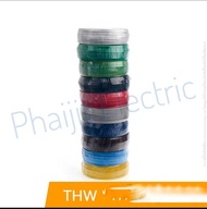 สายไฟ THW Thai Yazaki THW 1x2.5 SQ mm(มีทุกสี)YAZAKI สต๊อกเเน่นพร้อมส่ง THW wire Thai Yazaki THW 1x2