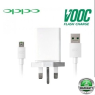 ORIGINAL OPPO F11 PRO F9 VOOC MICRO USB CHARGER SUPPORT FAST-CHARGE 5V/4A CHARGER WITH VOOC DATA CABLE FOR R9S+ Gift