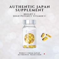 feat. Bright C Vitamin C Capsules – Japanese Beauty Supplement with Plant Oils | 60 Capsules