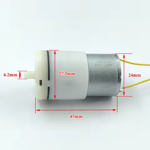 FQB310-6V DC 3.7V 5V 6V Small Mini 310 Motor Air Pump Oxygen Pump DIY Aquarium Fish Tank Monitor