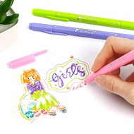 Japan Japan TOMBOW Dragonfly PLAY COLOR2 Water-Based Pen Student Double-Headed Watercolor Highlighte