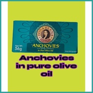○ ✺ ∵ 100% DONA ELENA ANCHOVIES IN PURE OLIVE OIL 56G