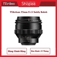 TTArtisan 75mm F1.5 Swirly Bokeh Lens