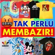 SUPER HOT BUNDLE/REJECTED TSHIRT MURAH HARGA BORONG UNISEX MAN