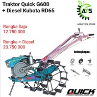 Traktor Quick G600 Impala Diesel Kubota RD DI 65 Bajak Sawah RD65 Agro Tool Store