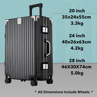 Hitchie Zipless Lightweight Aluminum Luggage Bag Travel Beg Roda Bagasi Tahan Lasak Cabin Suitcase 2