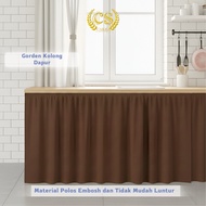Minimalist Kitchen Under-Door Curtains Size 90 x 70 cm + Bonus TALI
