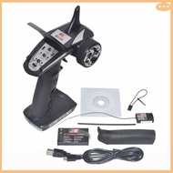 GT2B 3 CH Channel 2.4Ghz Radio Control System RC Transmitter w/ Receiver