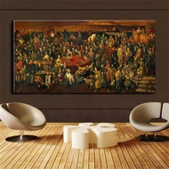 Dante Divine Comedy Famous Art Canvas Poster Home Wall Decoration
