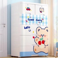 Thickened Storage Cabinet Organizer65cm Wide Plastic Storage Box Household Organizer Elevated Drawer