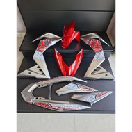 RS150 V2 - V4 COVER SET BATMAN BATIK BIRU/MERAH