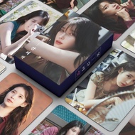 55 New Style IU Li Zhien Photocard IU Photocard Flower Bookmark 3 Series Cards Self-Printing HD Coll
