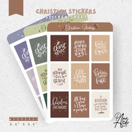 christian bible stickers for journaling scrapbooking and diaries| PaperAce