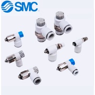 SMC Joint AS1201F AS2201F AS1211F AS2211F-M5 M3 01 02 03 04-04A 06A 08SA Pneumatic Throttle Speed Re
