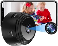 Usoway Spy Camera Hidden Camera,WiFi Mini Nanny Cam Wireless Camera for Home Office Security,Pet Dog