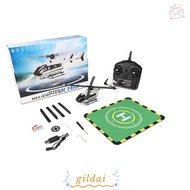 GILDAI Remote Control Plane, 4.0CH Plastic K160 RC Helicopter,  Grey USB Charging Rechargeable 2.4G 