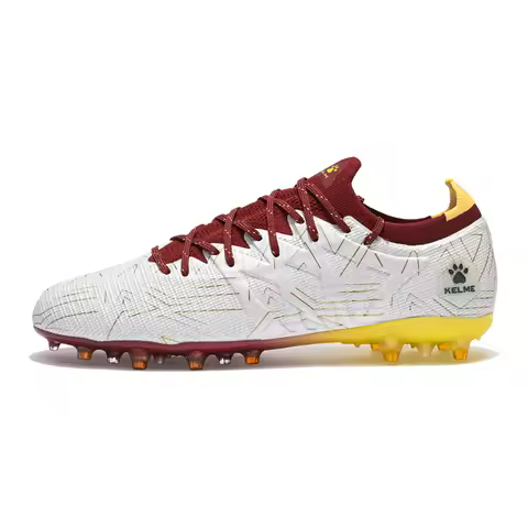 KELME Adult football boots Men's Disease Electric 3.0 Short Spikes Soccer shoes Children's MG Profes