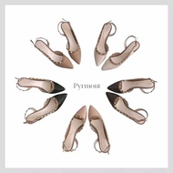 Women's high heels Val side | PH508 Color: Nude, Black, Milo, Cream & Dark Brown Sizes: 35-43 Height