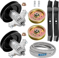 2 Pack 918-04456 618-04456 Spindle, 2 Pack 742-0616 Blade, 2 Pack 956-04129 Idler, 754-04060 Belt, C