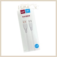Hang R6 2.6A USB-A to Type-C Fast Charging Cable 100cm 1m Type C Cable Fast Charging Cable Type C Ca
