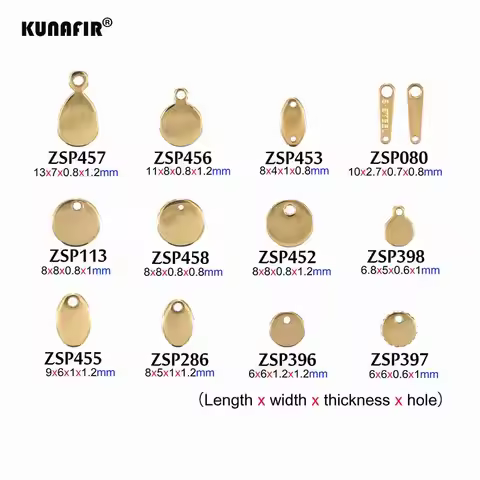 Ordinary polishing Golden color with Laser engraving logo Tags Stainless steel Labels jewelry tab pa