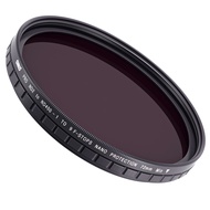 Okko Pro Variable Neutral Density Filter, Ideal for Longer Exposures and Video, Compatible with All