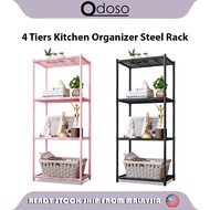 Odoso Z694 4 Tiers Kitchen Dapur Organizer Steel Rack