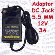 Power Supply Adapter Jack DC 5.5MM 5V 6V 9V 12V 15V 16V 24V 1A 2A 3A 5A Pure