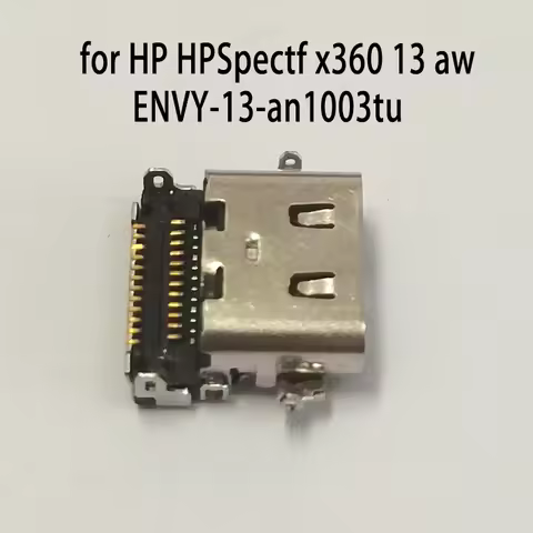 1/5Pcs Type c Connect for HP HPSpectf x360 13 aw Convcr Charging Port Type-c Female Laptop For HP EN