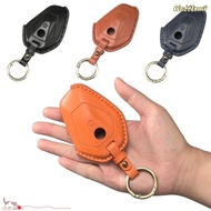 WATTLEMI Motorcycle Key Cover​, Retro Anti-Scratch ​Leather Key ​, ​Magnetic Closure​ Custom Fit​ Ke