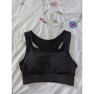 Training bra size XS 70/75 AB black