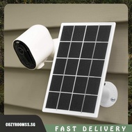 [cozyroomss.sg] 5V 10W Solar Charging Panel IP65 Waterproof Camera Solar Panel Charger 9.8Ft/3M Cabl