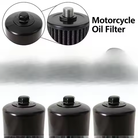 1/2/4pc Engine Oil Filter For Honda CB500 CB500F CBR500 CBR500R CMX500 Rebel CB1100 VFR1200 VFR1200F