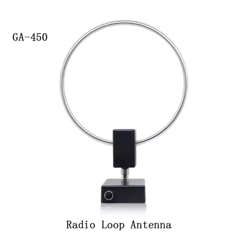 Superior-GA-450 Loop Antenna SDR Short Medium Wave Radio Antenna SW 2.30-30Mhz MW 522-1710Khz GA450 