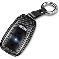 T-carbon Key Fob Cover Compatible with Subaru,Real Glass Fiber Key Fob Protector Case Compatible wit