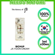 THE HISTORY WHOO Bichup Ja Yoon Cream 1ml X 30ea / Anti-aging / Brightens skin / elasticity improvem