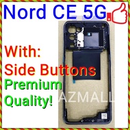 (3 Colors) NEW ORI Side Frame Housing Part Power Volume Buttons for OnePlus Nord CE 5G / EB2103 EB21