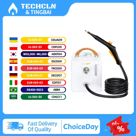 2600W Electric High Temperature and Pressure Steam Clean, 1000ml Large Capacity Water Tank, 6 - Spee