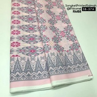 Kain Pasang songket printed Salmah