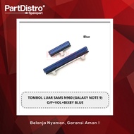 TOMBOL SAMS N960 OUTER BUTTON (GALAXY NOTE 9) O/F+VOL+BIXBY BLUE