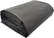 PreAsion HDPE Black 20x30 Flexible Water Garden Fish Pond Liner Elasticity 20mil Thickness for Koi Ponds Streams Fountains Fish Pool Water Gardens