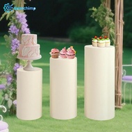Gazechimp Cylinder Pedestal Cover Cylinder Plinth Stand Cover Display Stand Party