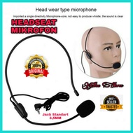 Wired Microphone Headset For Vocal Amplifier Speaker Mike