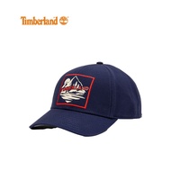 Timberland All Gender Mountain Patch Baseball Cap Peacoat