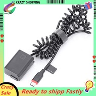 NP-FW50 Dummy Battery DC Power AC Adapter AC-PW20 for Alpha A6400 ILCE-6400 6500 6300 6000 5100 Came