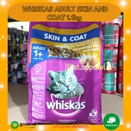 WHISKAS SKIN & COAT 1.1 KG | WHISKAS ADULT SKIN AND COAT 1.1kg